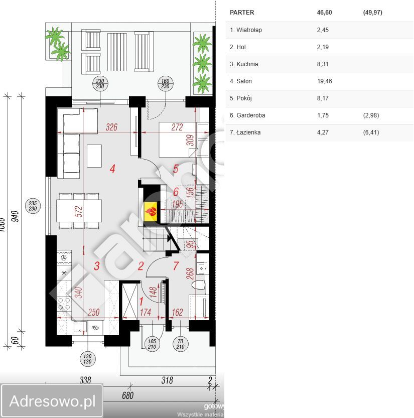 bliźniak, 5 pokoi Zieleniewo, ul. Gruszkowa. Zdjęcie 3