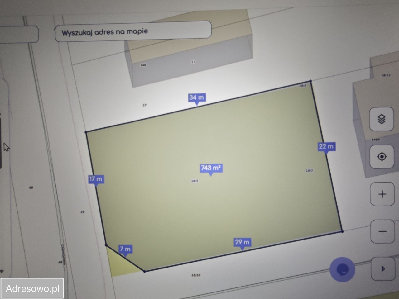Działka budowlana Warszawa Rembertów, ul. Chełmżyńska. Zdjęcie 3