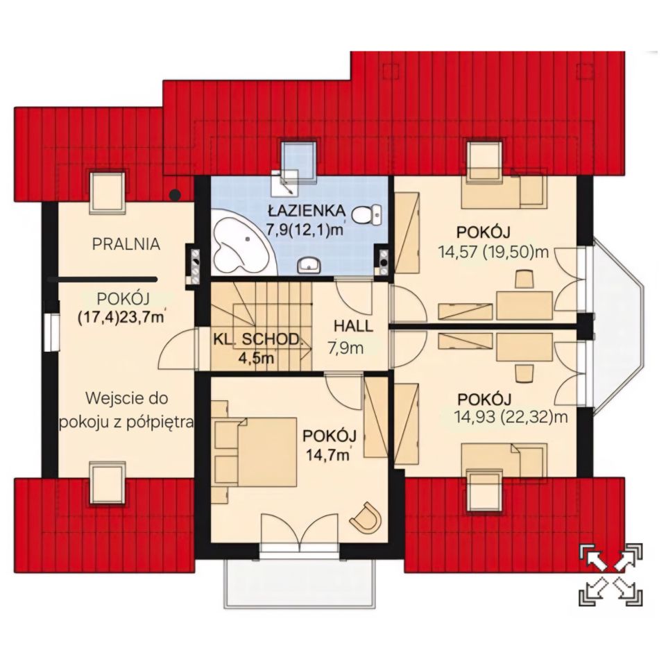 dom wolnostojący, 6 pokoi Choszczno, Brak. Zdjęcie 2