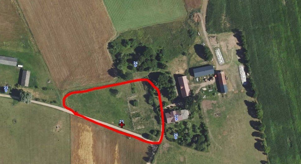 Działka siedliskowa Wojnasy. Zdjęcie 1