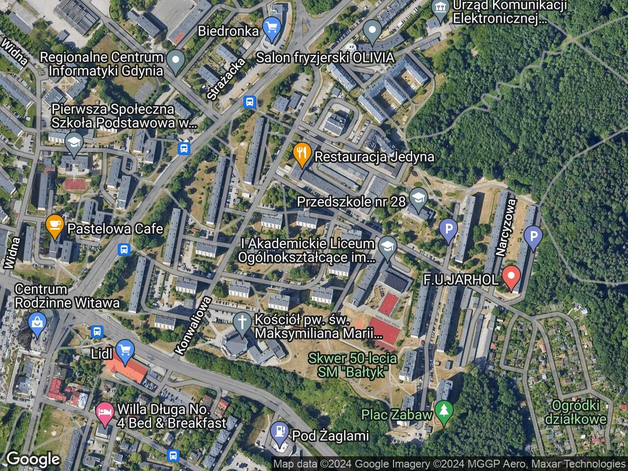 Mieszkanie 2-pokojowe Gdynia Witomino, ul. Polskiego Czerwonego Krzyża