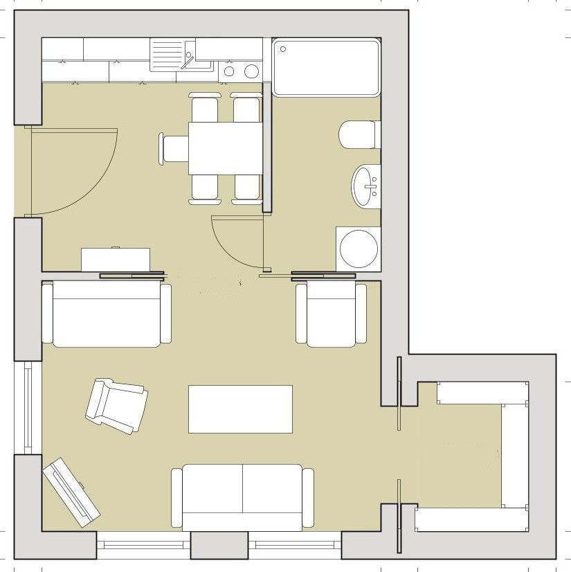 Mieszkanie 1-pokojowe Szklarska Poręba Szklarska Poręba Górna, ul. Franciszkańska. Zdjęcie 21