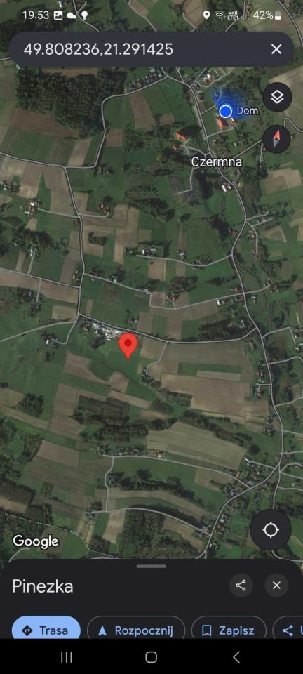 Działka rolno-budowlana Czermna. Zdjęcie 4