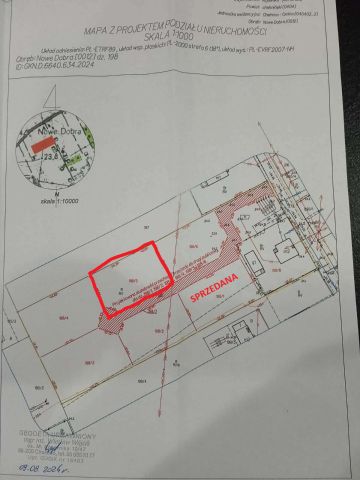 Działka budowlana Nowe Dobra. Zdjęcie 1