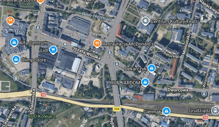 Działka budowlana Grudziądz Owczarki, ul. Brzozowa