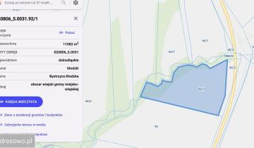 Działka rolna Stary Waliszów