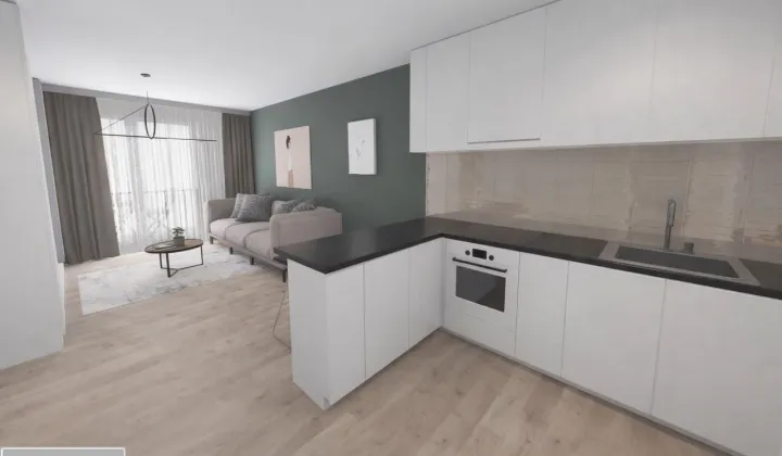 Mieszkanie 2-pokojowe Kraków Podgórze, ul. Tadeusza Śliwiaka