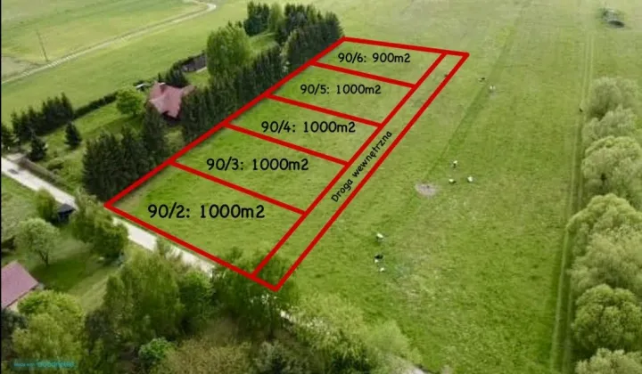 Działka budowlana Matyty