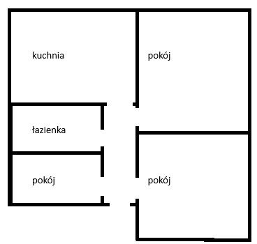 Mieszkanie 4-pokojowe Kluczbork Centrum, ul. Byczyńska. Zdjęcie 2