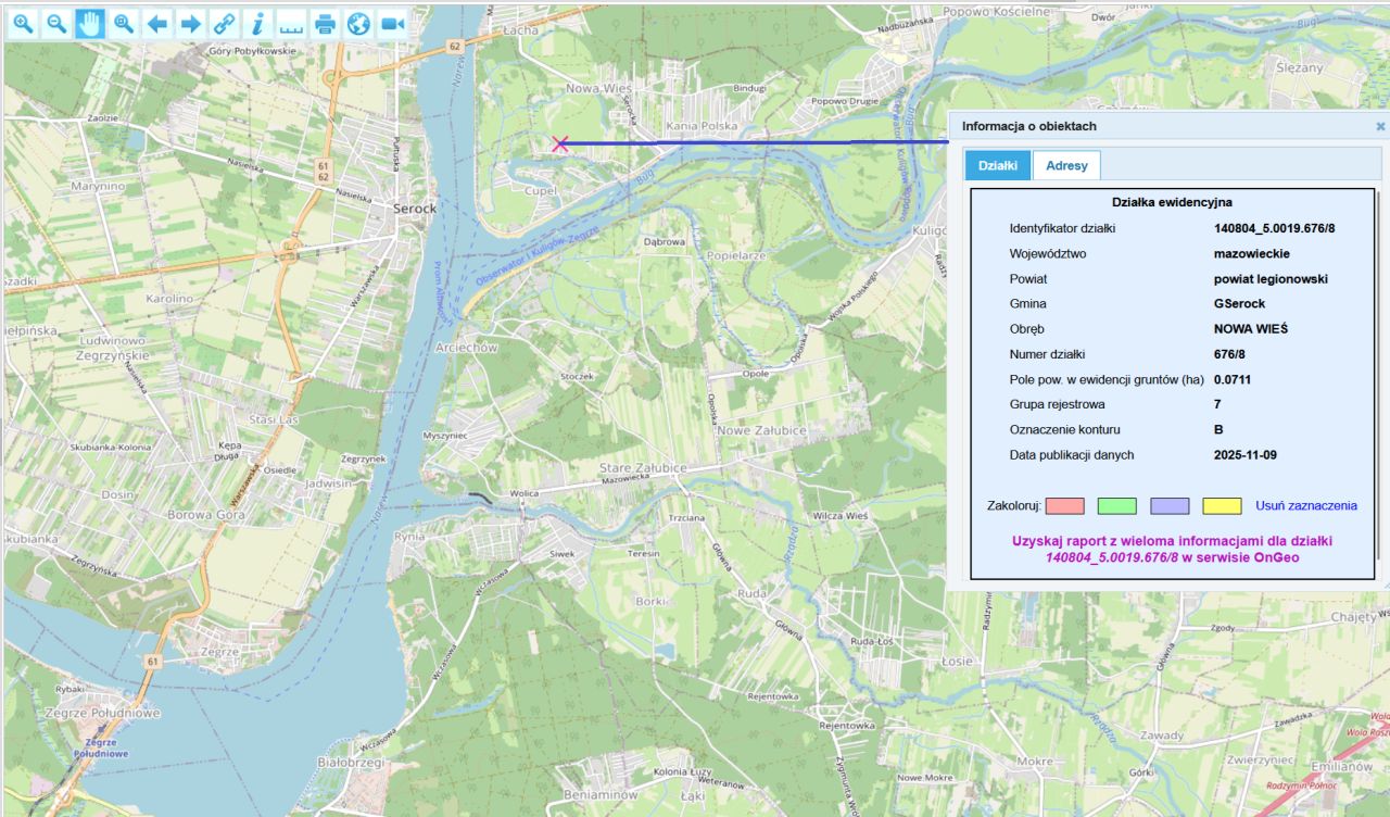 Działka budowlana Nowa Wieś, ul. Sasanki. Zdjęcie 2