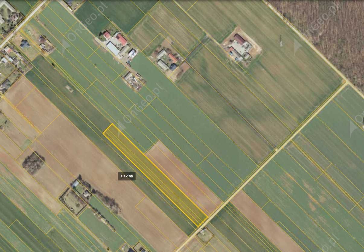 Działka rolno-budowlana Zemborzyce Podleśne. Zdjęcie 3