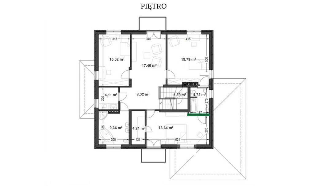 dom wolnostojący, 5 pokoi Brwinów, ul. Powstańców Warszawy. Zdjęcie 44