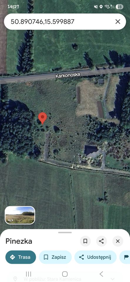 Działka budowlana Kromnów. Zdjęcie 3