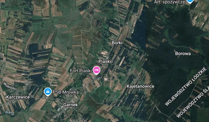 Działka rolno-budowlana Piaski