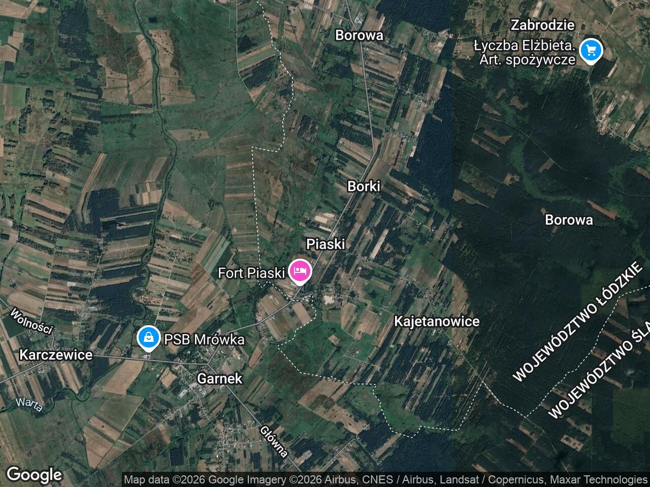 Działka rolno-budowlana Piaski