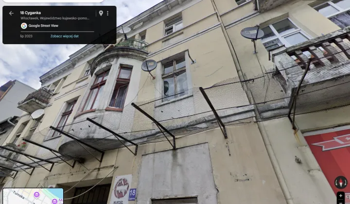 kamienica Włocławek Centrum, ul. Cyganka 18