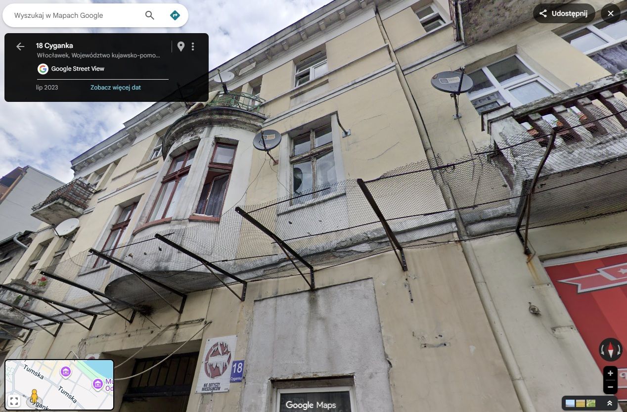 kamienica Włocławek Centrum, ul. Cyganka. Zdjęcie 1