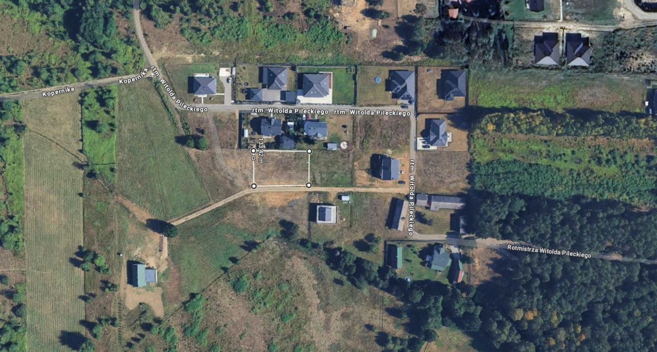 Działka budowlana Pysznica, ul. Rotmistrza Witolda Pileckiego