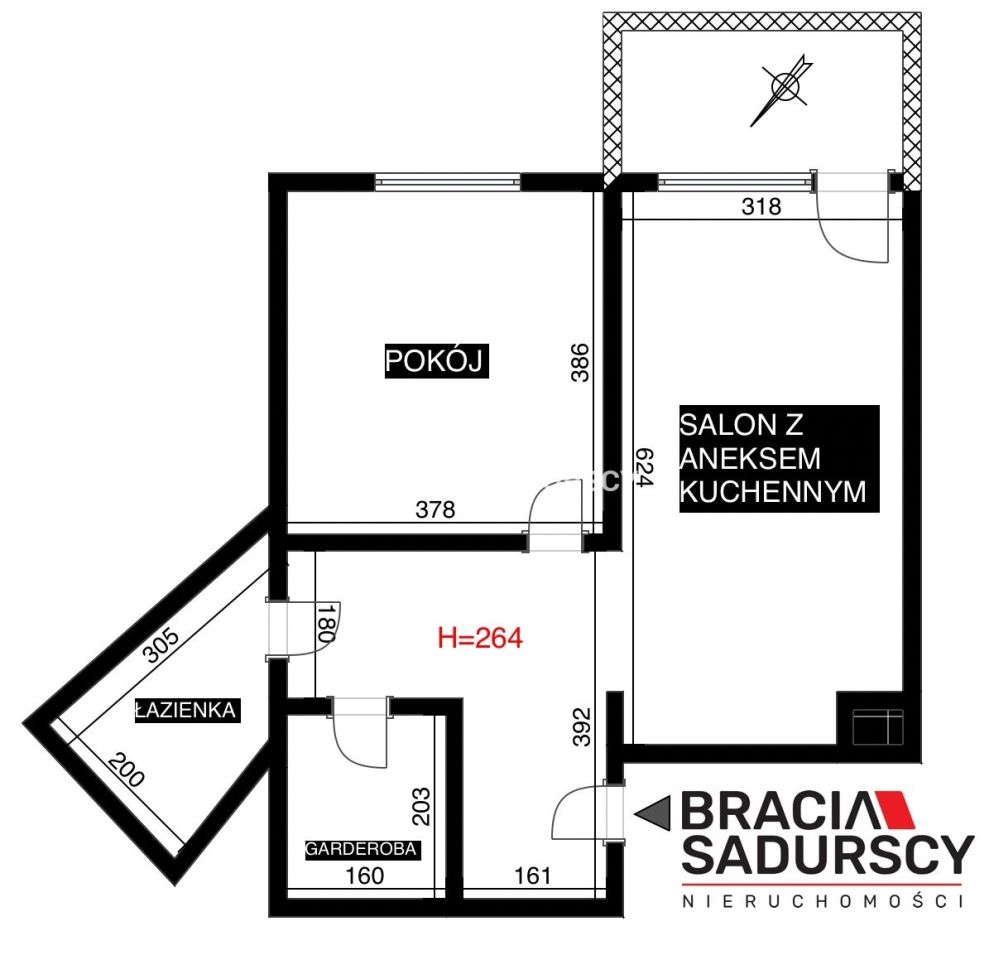 Mieszkanie 2-pokojowe Kraków Prądnik Biały, ul. bp. Jana Prandoty. Zdjęcie 40