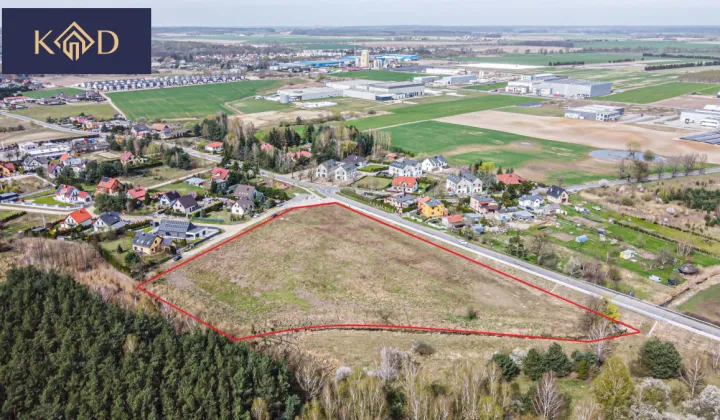 Działka inwestycyjna Murowana Goślina, ul. Bernarda Kłosa