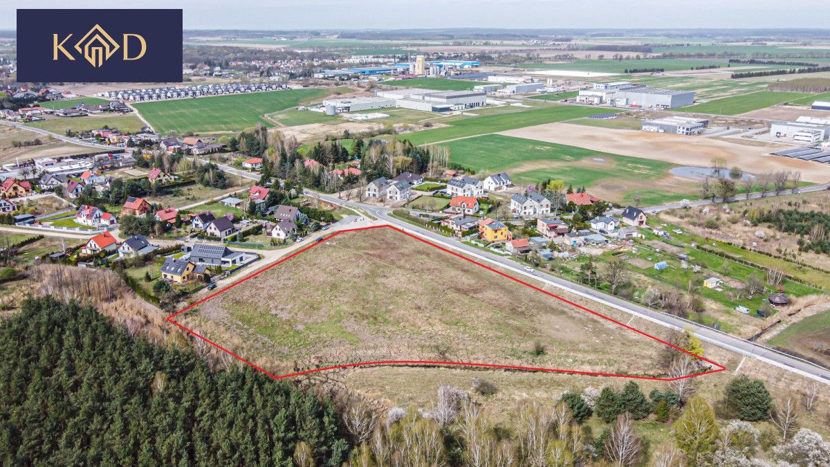 Działka inwestycyjna Murowana Goślina, ul. Bernarda Kłosa. Zdjęcie 1