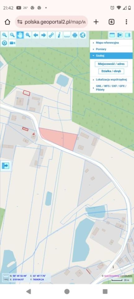 Działka rolno-budowlana Rapy Dylańskie. Zdjęcie 2