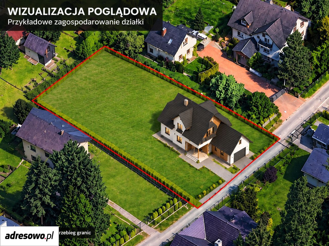 Działka budowlana Cieszyn, ul. Sosnowa. Zdjęcie 3