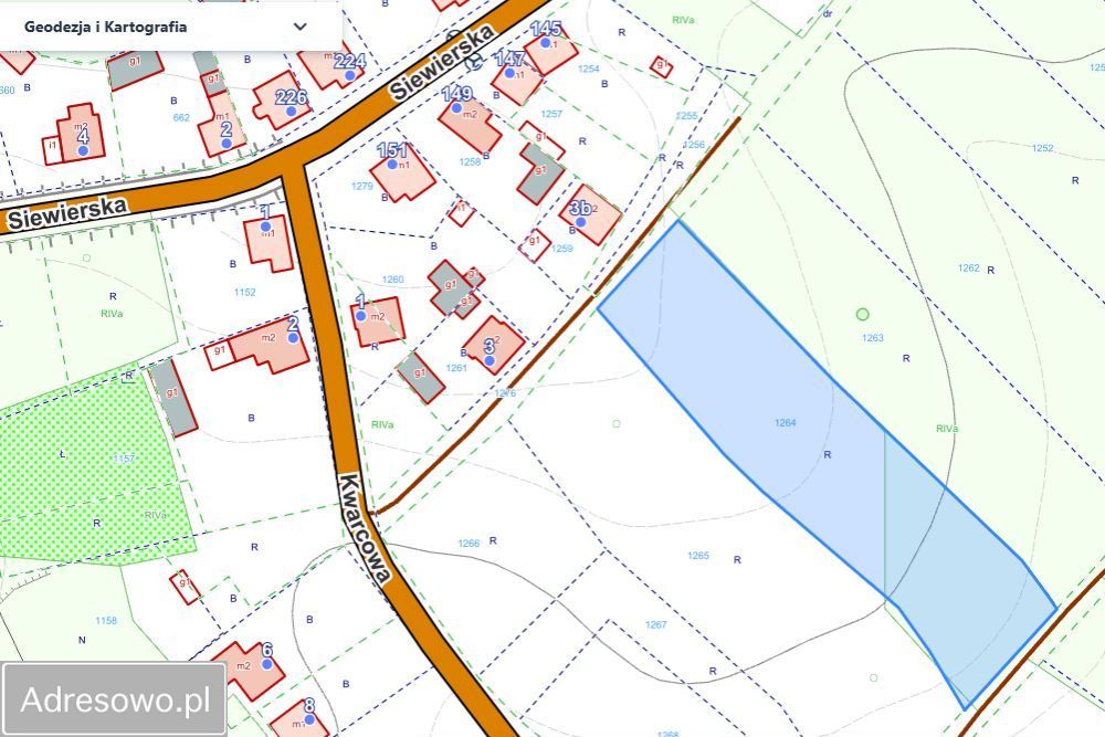 Działka budowlana Myszków Mrzygłódka, ul. Kwarcowa. Zdjęcie 2