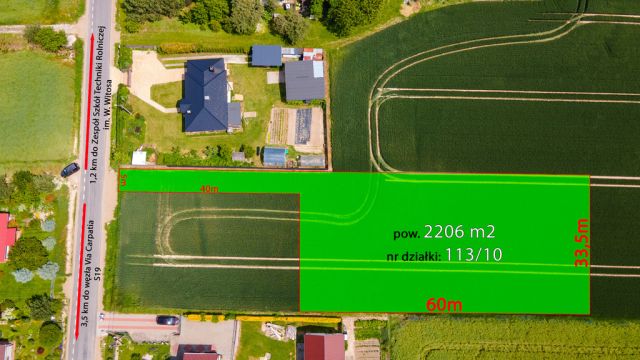 Działka budowlana Piotrowice. Zdjęcie 1