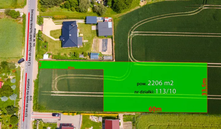 Działka budowlana Piotrowice