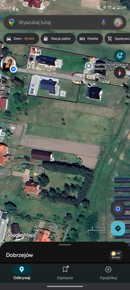 Działka rolno-budowlana Dobrzejów. Zdjęcie 2