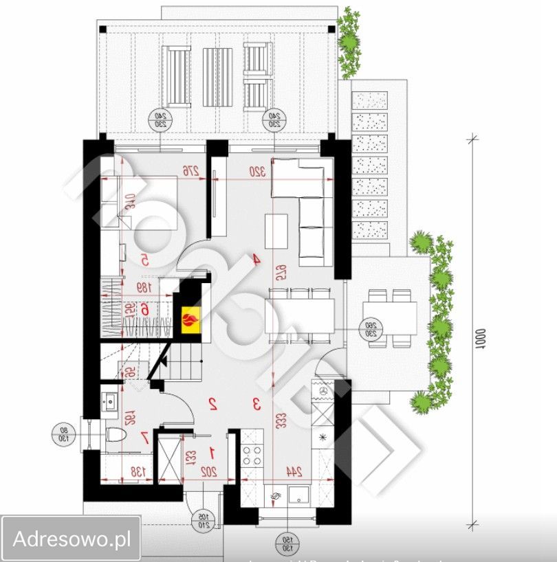 dom wolnostojący, 5 pokoi Wolin, ul. Stefana Jaracza. Zdjęcie 4