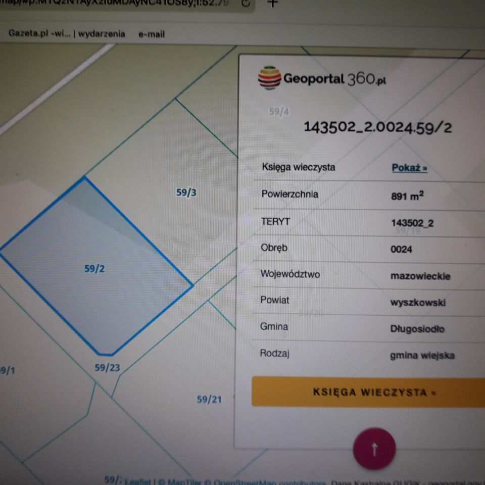 Działka rekreacyjna Ostrykół Dworski, ul. Letniskowa. Zdjęcie 6