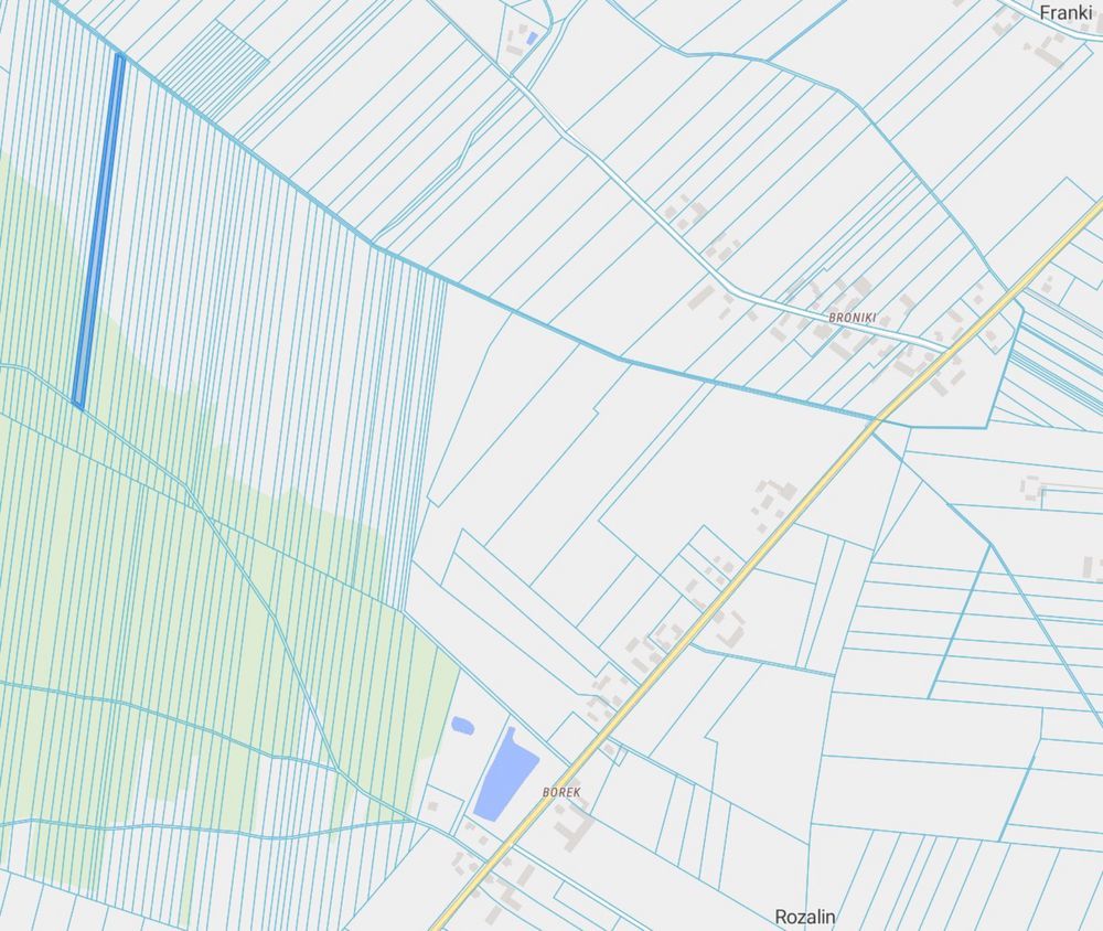 Działka rolna Franki Broniki. Zdjęcie 3