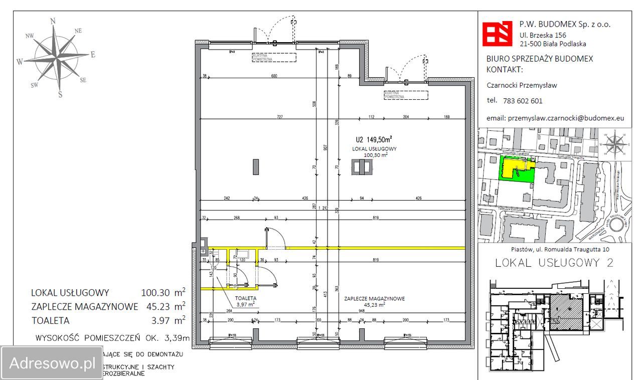 Lokal Piastów, ul. Romualda Traugutta. Zdjęcie 3