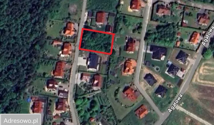 Działka budowlana Gronowo Górne, ul. Agatowa