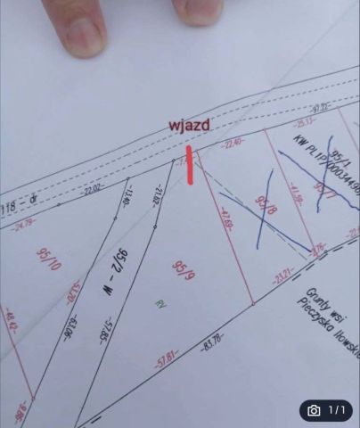 Działka rolna Władysławów. Zdjęcie 1