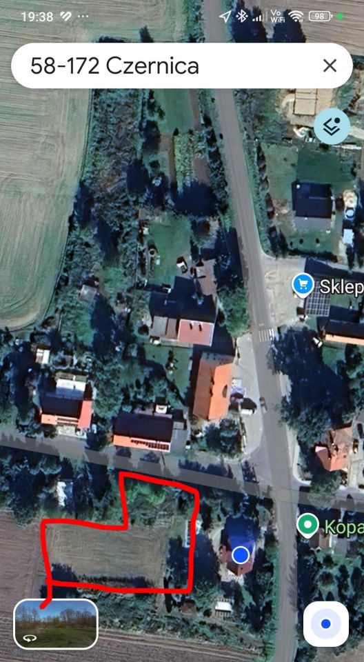 Działka rolno-budowlana Czernica. Zdjęcie 3