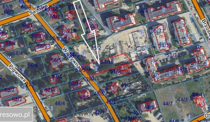 Działka budowlana Toruń Wrzosy, ul. Warzywna