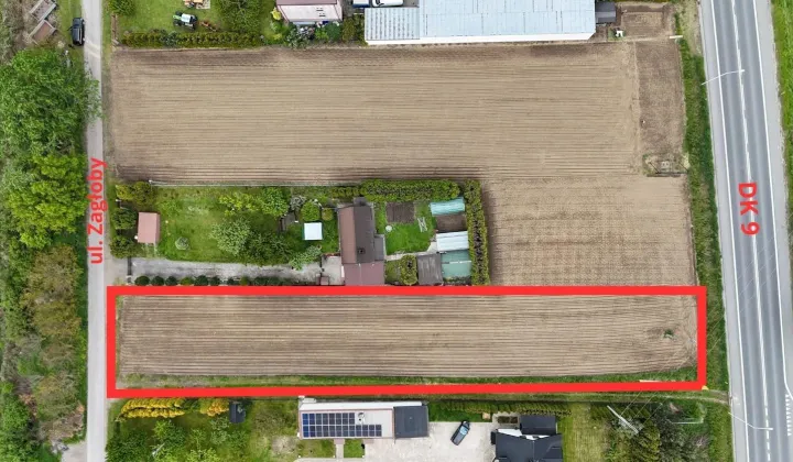 Działka budowlana Ostrowiec Świętokrzyski, ul. Onufrego Zagłoby