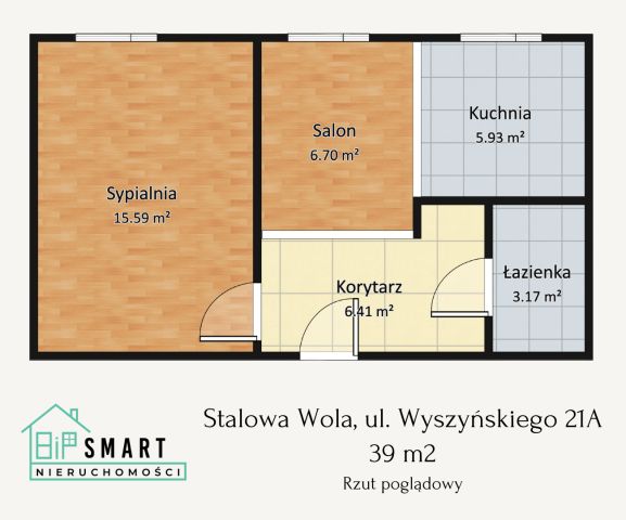 Mieszkanie 2-pokojowe Stalowa Wola, ul. Prymasa Stefana Wyszyńskiego. Zdjęcie 9