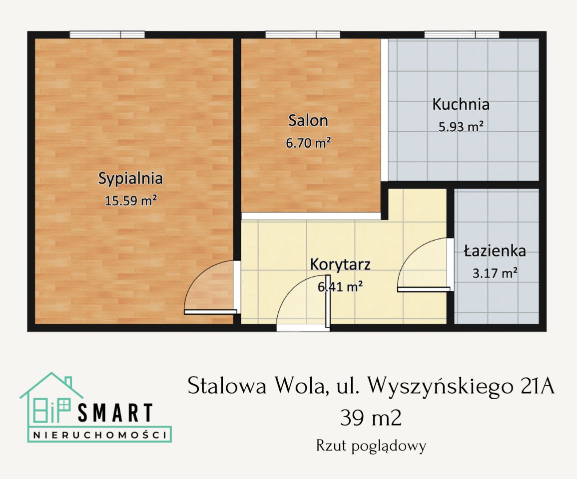 Mieszkanie 2-pokojowe Stalowa Wola, ul. Prymasa Stefana Wyszyńskiego. Zdjęcie 9