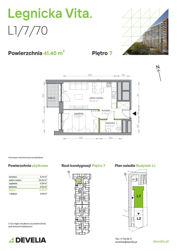 Mieszkanie 2-pokojowe Wrocław Popowice, ul. Legnicka. Zdjęcie 8