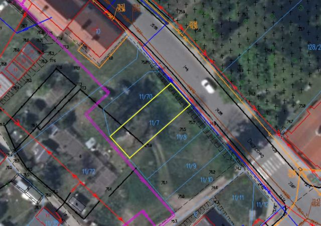 Działka budowlana Pieniężno, ul. Dworcowa. Zdjęcie 1