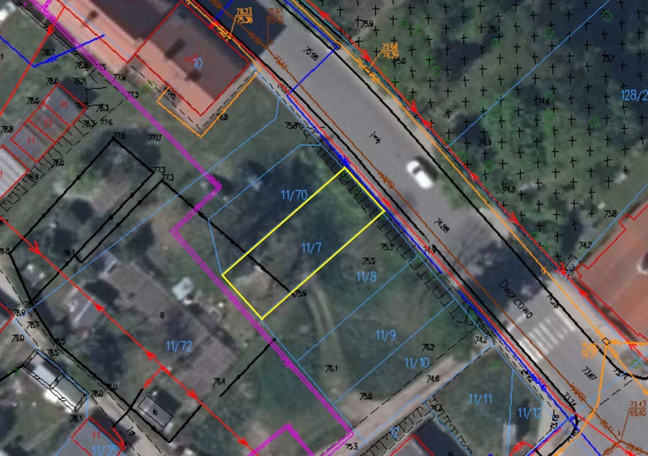 Działka budowlana Pieniężno, ul. Dworcowa