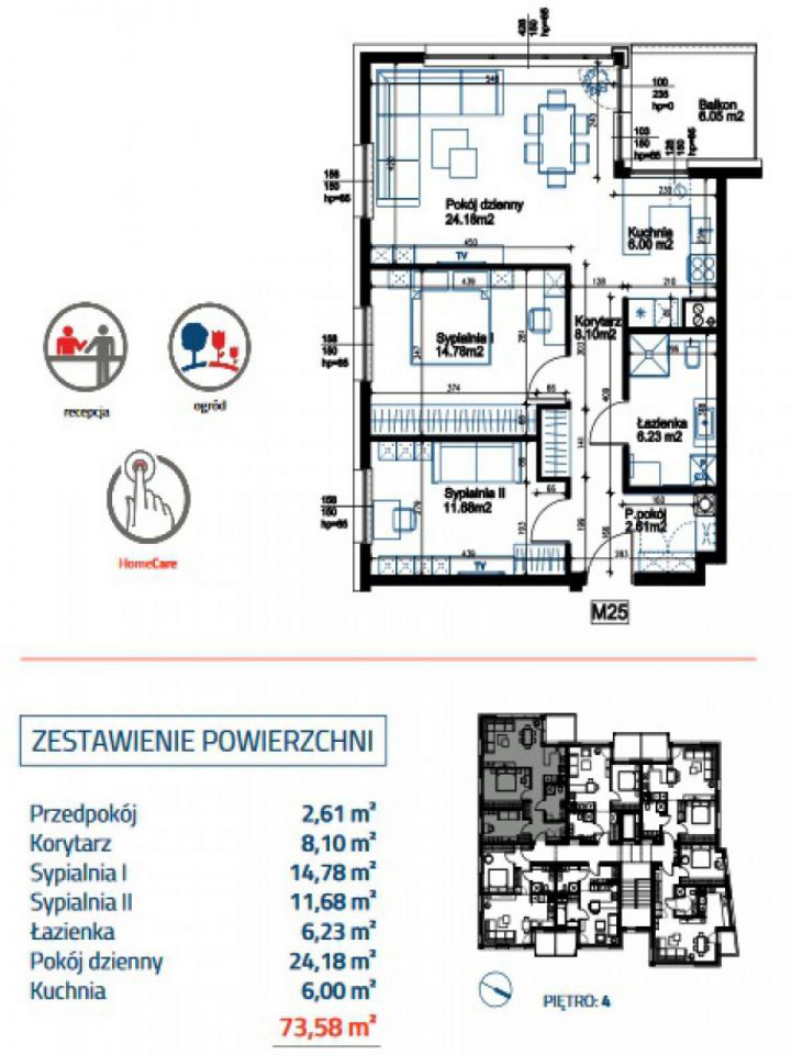 Mieszkanie 3-pokojowe Katowice Piotrowice, Zabłockiego. Zdjęcie 3
