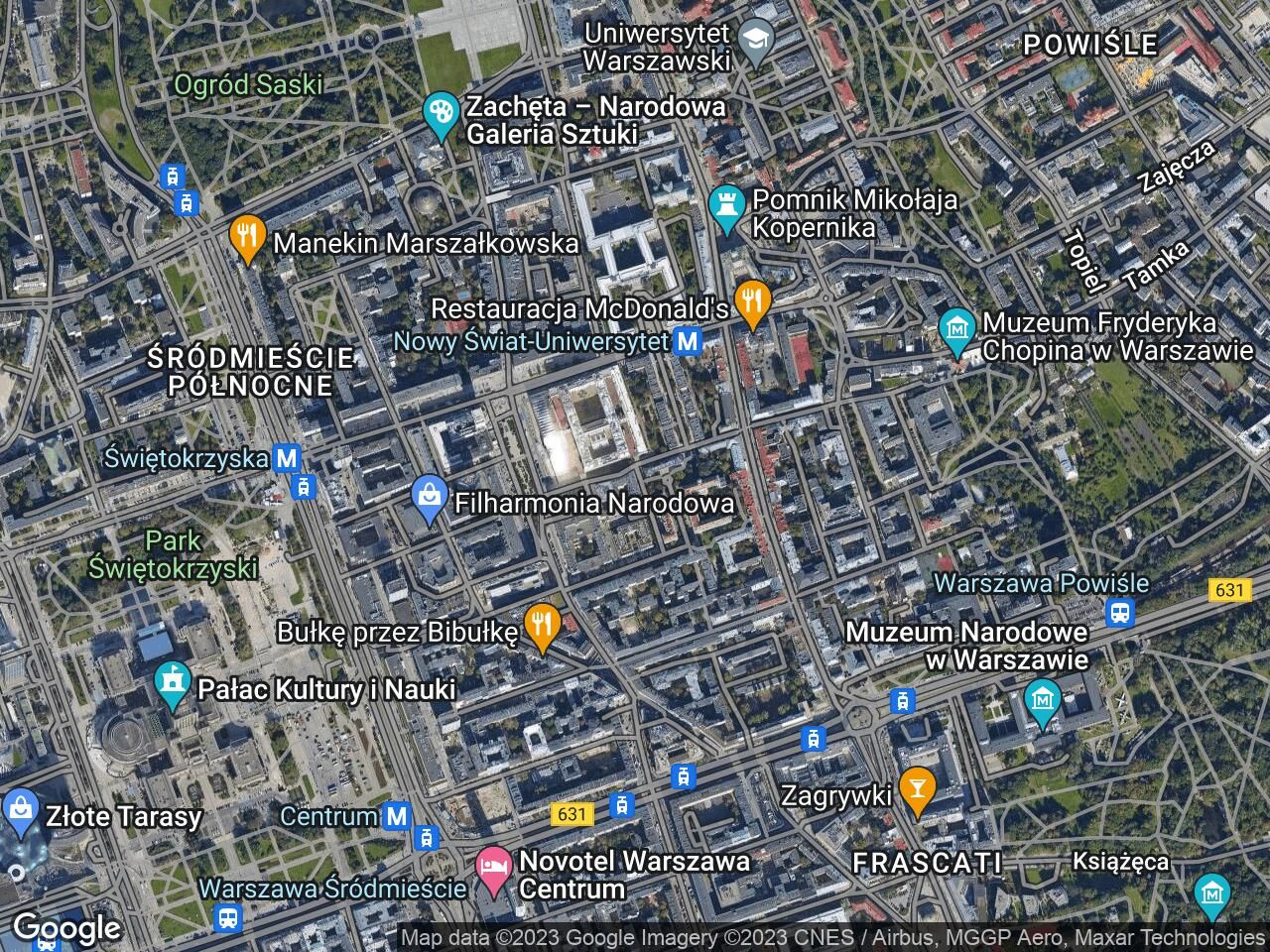 Mieszkanie 3-pokojowe Warszawa Śródmieście, ul. Krzysztofa Kamila Baczyńskiego