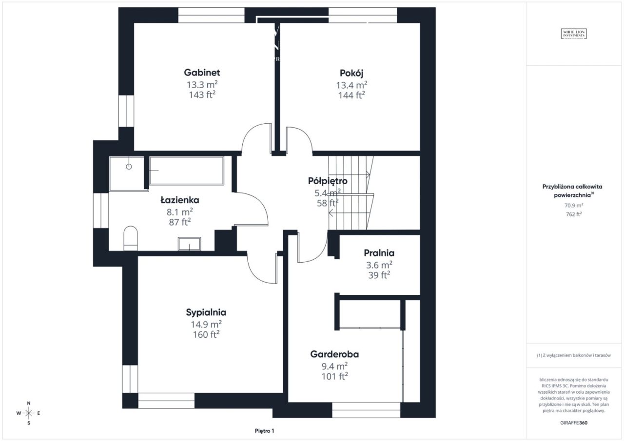 bliźniak, 5 pokoi Zielonki-Wieś, Adama Jarzębskiego. Zdjęcie 22