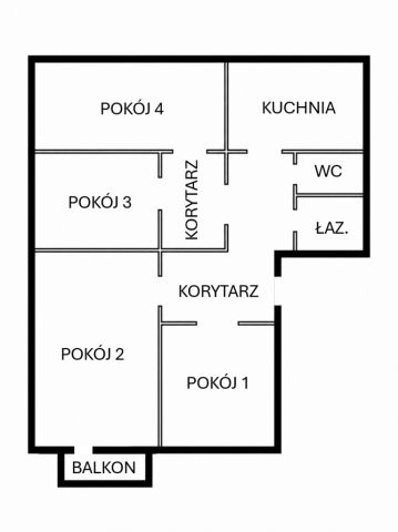 Mieszkanie 4-pokojowe Rzeszów, ul. ks. Jerzego Popiełuszki. Zdjęcie 9