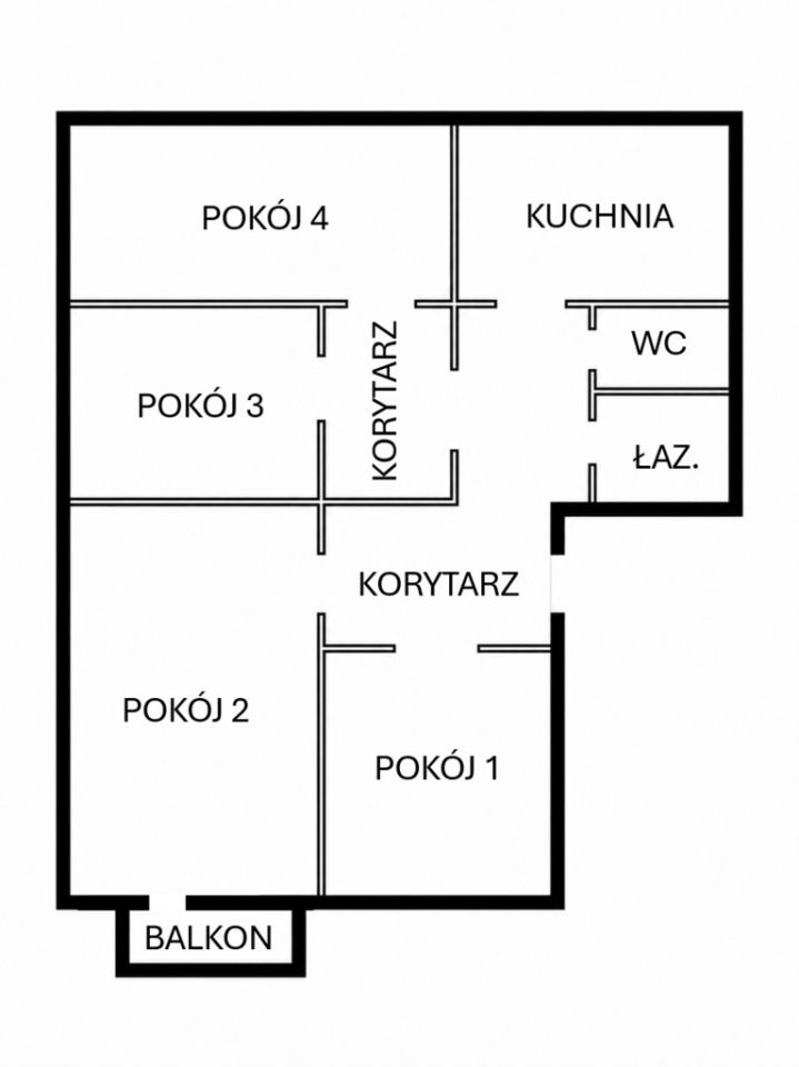 Mieszkanie 4-pokojowe Rzeszów, ul. ks. Jerzego Popiełuszki. Zdjęcie 9